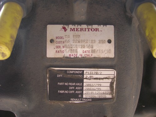  | achteras ,hinterache , diffrentieel , 13x37 , P13170/2 , P13170 , Renault , Premium , Magnum , dxi 
