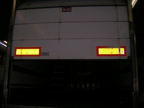 complete roldeur tbv koeloplegger incl ventielen rails cilinder 