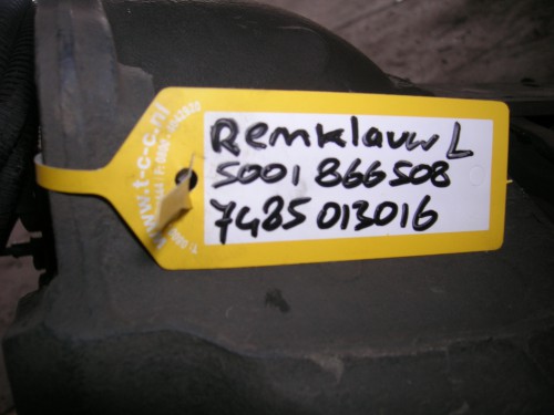  | Remklauw, Renault, Premium, Magnum, DXI, Links, voor, achter,Onderdeelnummer, 5001866508,   7485013016, 