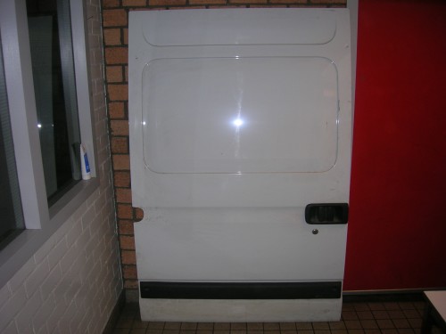 zijdeur renault master opel movano nissan interstar rechts kleur wit 