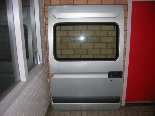 zijdeur renault master opel movano nissan interstar rechts kleur zilver grijs 